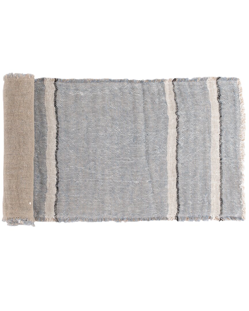 Amity Home Akin 60in Linen Table Runner