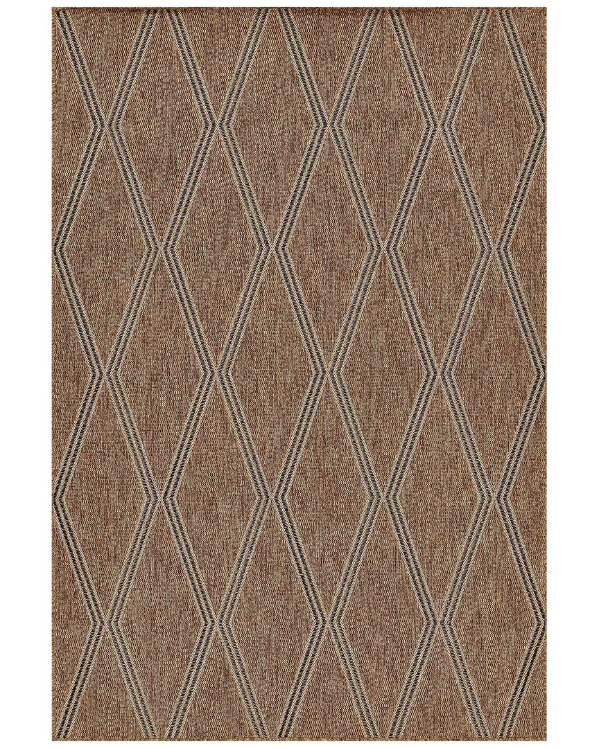 Ecarpet Hampton Transitional Area Rug In Brown