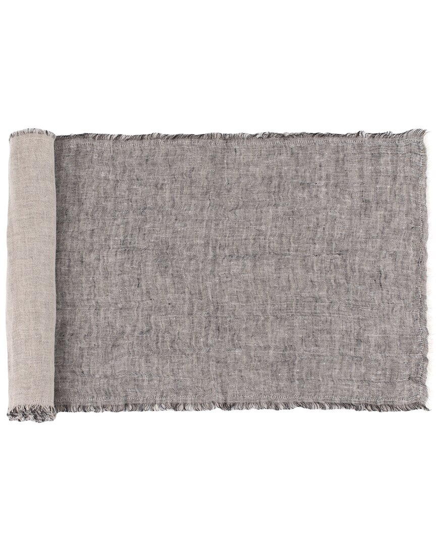 Amity Home Kent 108in Linen Table Runner