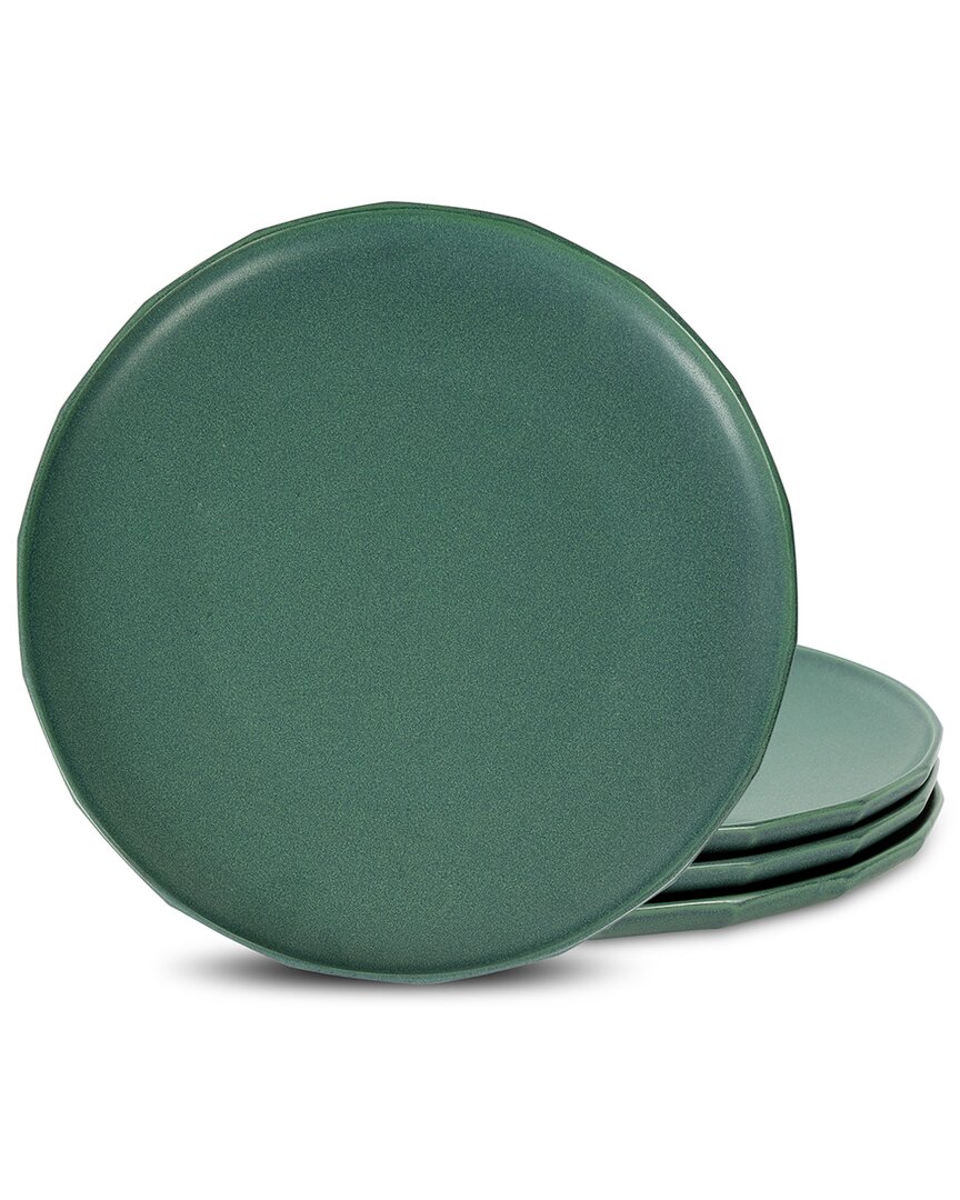 Stone Lain Rio 4pc Dinner Plate Set Green
