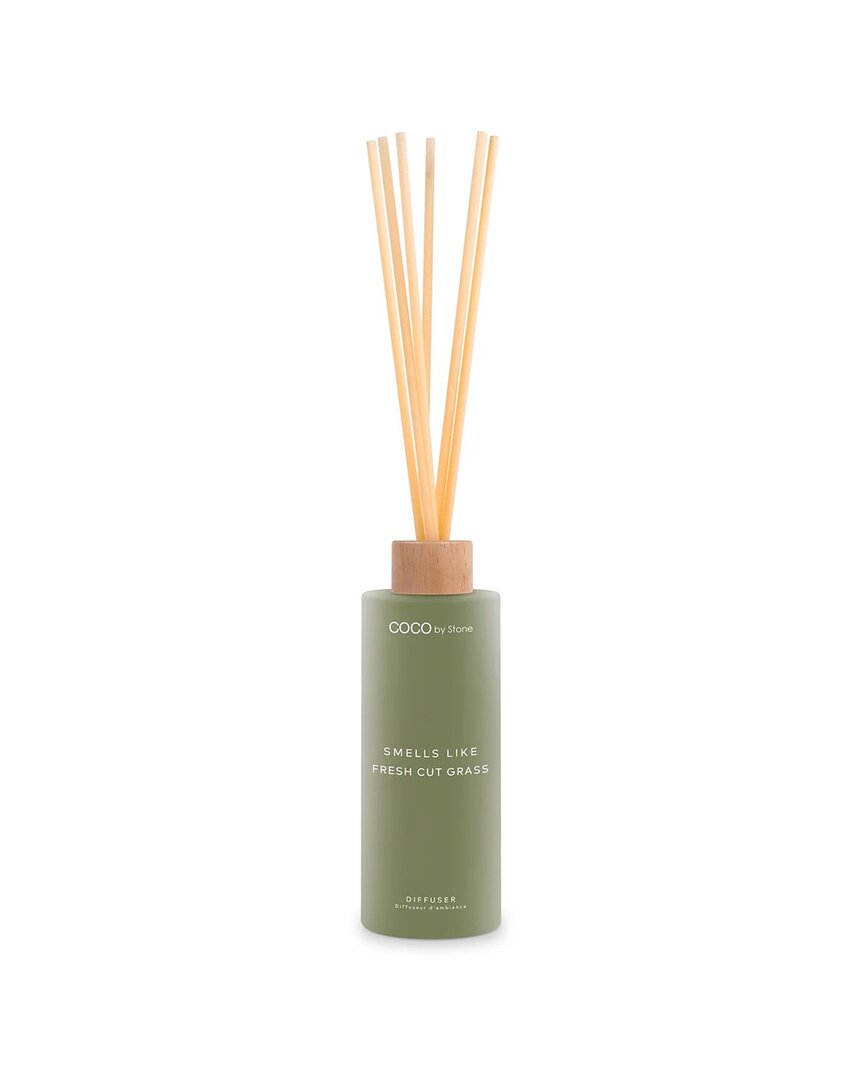 COCO BY STONE COCO BY STONE SMELLS LIKE FRESH CUT GRASS 5OZ REED DIFFUSER