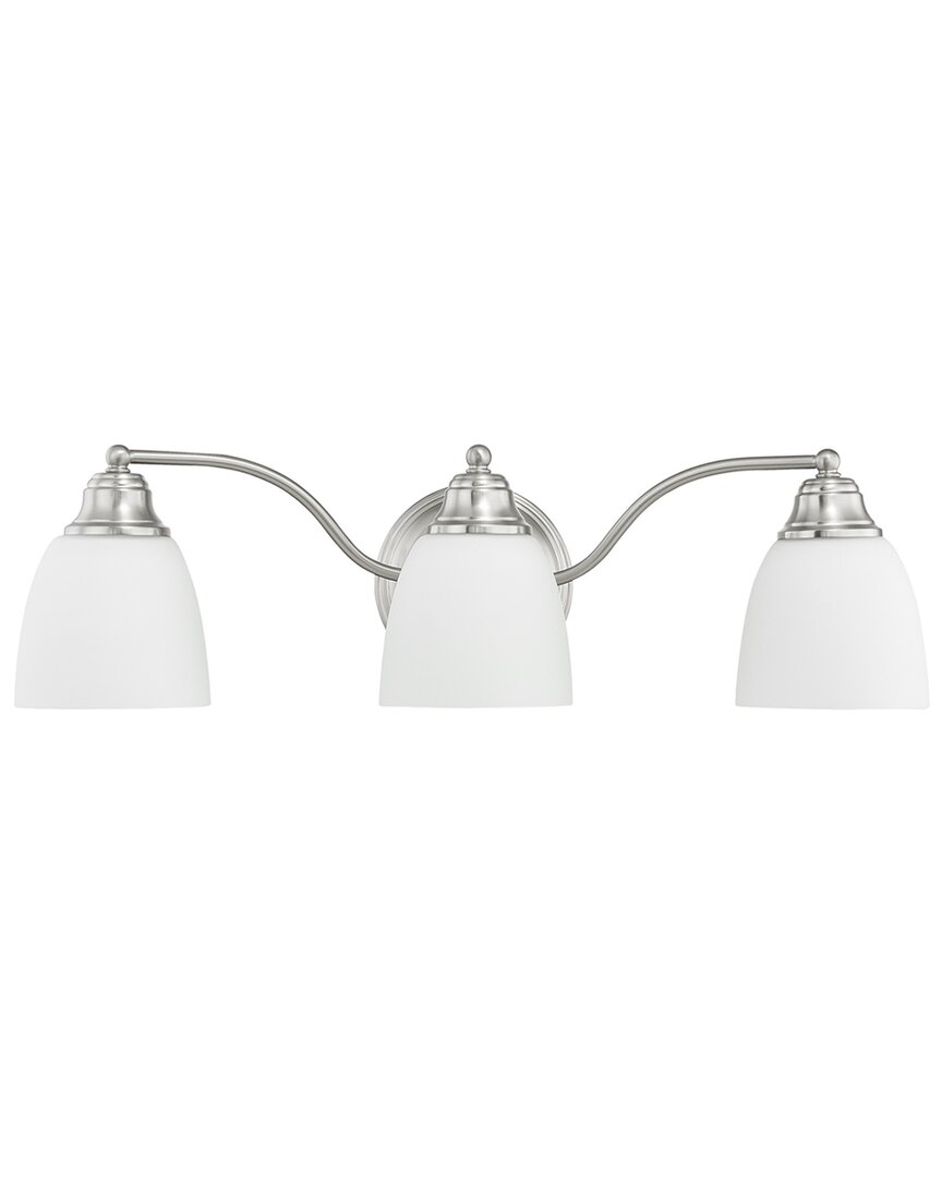 Livex Lighting Somerville 3-light Brushed Nickel Bath-light