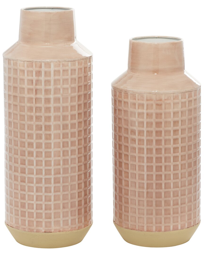 Peyton Lane Set Of 2 Contemporary Vases