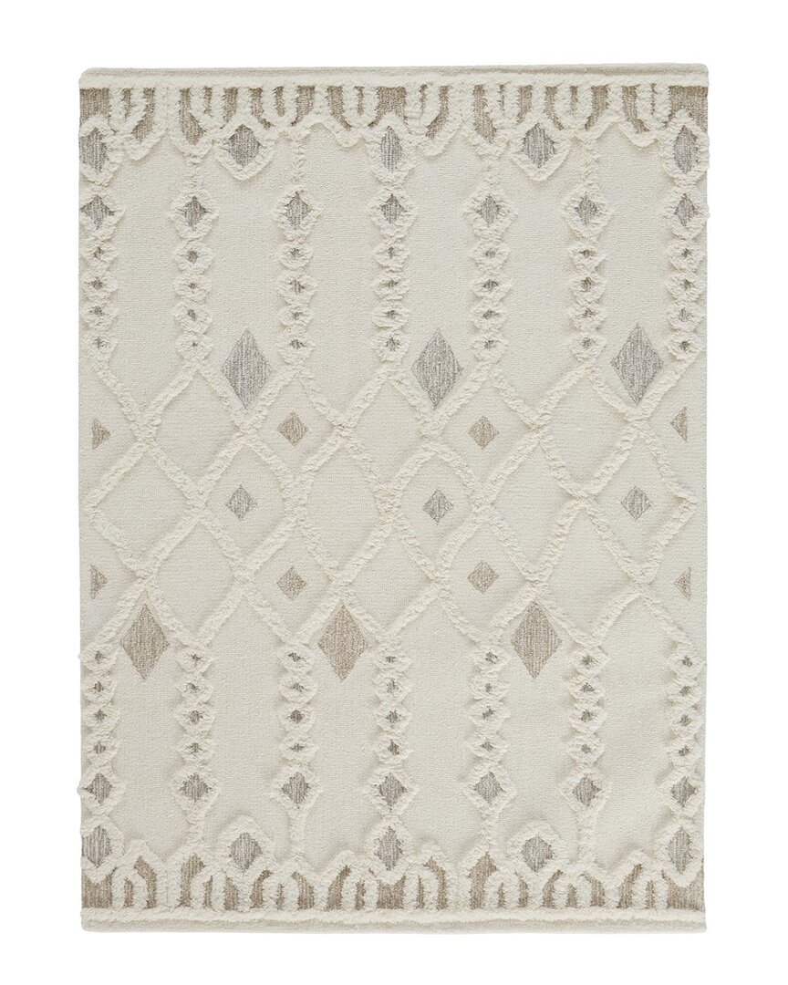 Shop Verlaine Elika Moroccan Wool Rug In Ivory