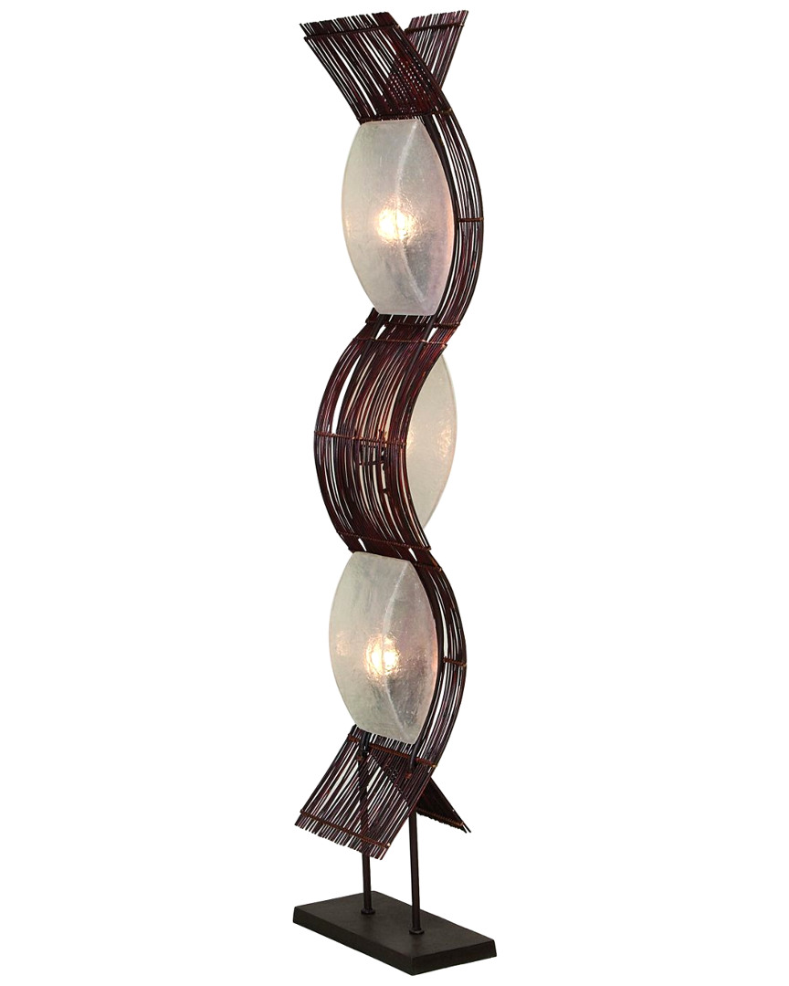 Peyton Lane 67in Bamboo Floor Lamp