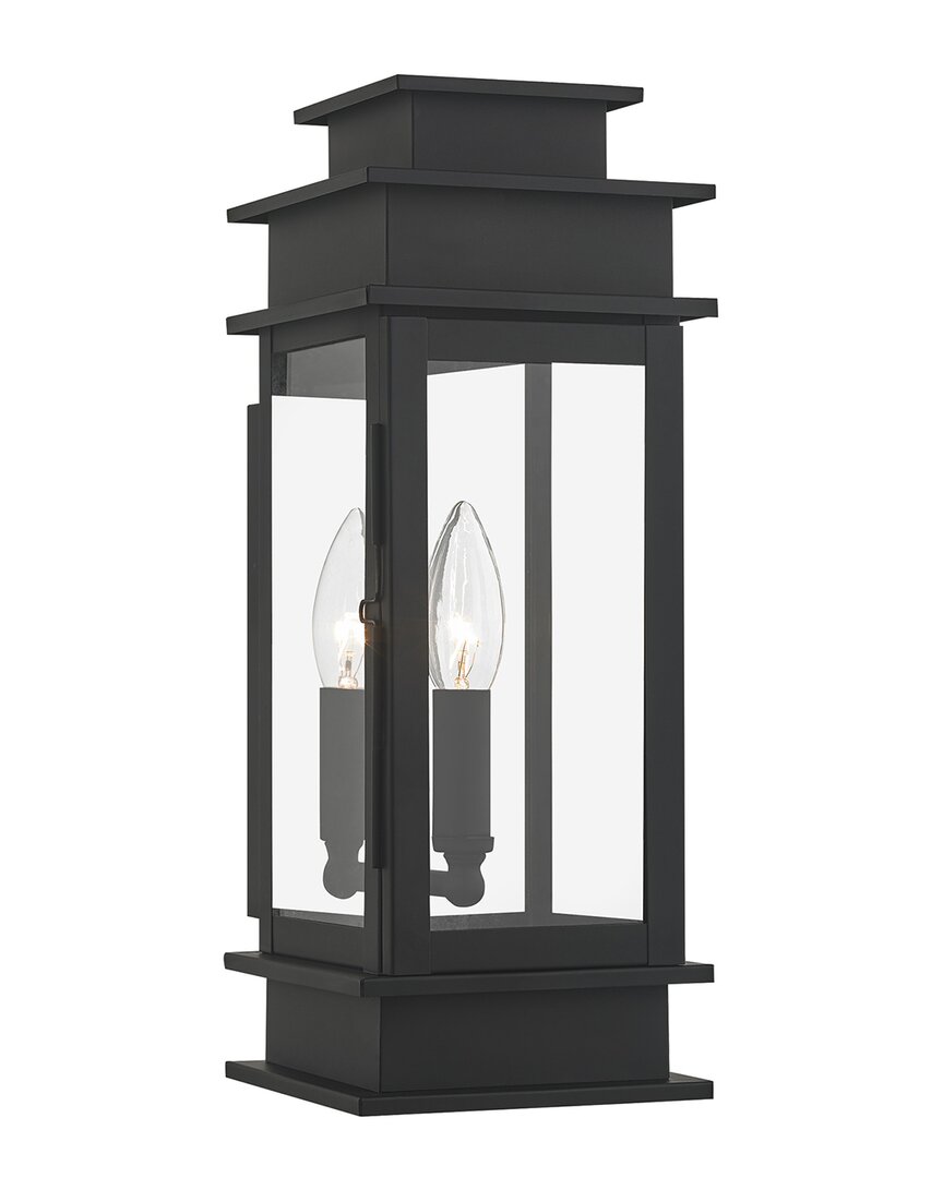 Livex Lighting 1-light Black Outdoor Wall Lantern