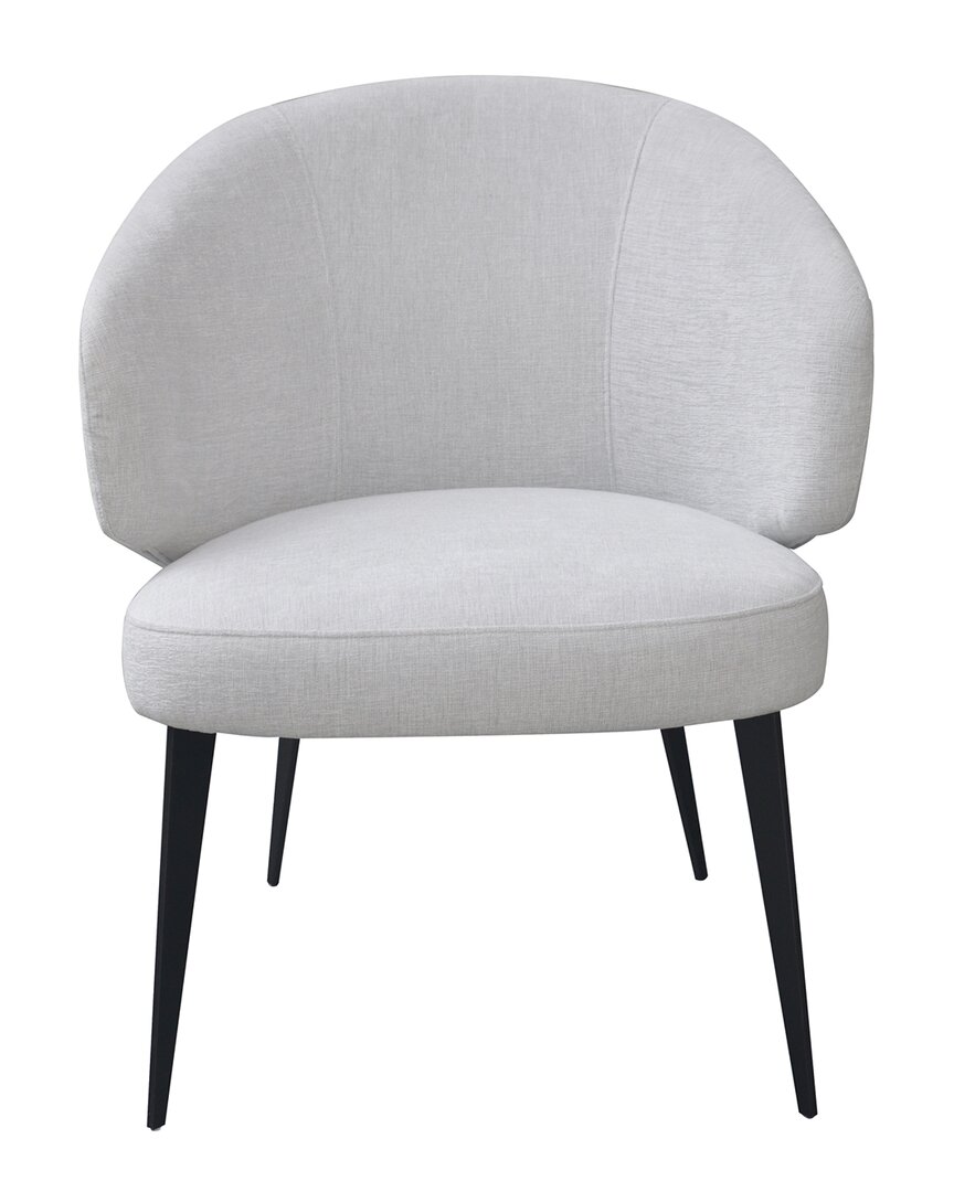 Safavieh Couture Bosco Curved Accent Chair In White