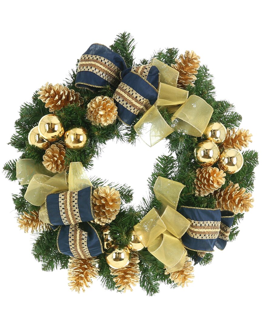 Creative Displays 26in Holiday Wreath In Green
