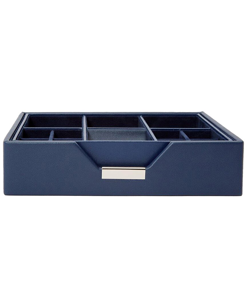 Wolf 1834 Heritage Set Of 2 Valet Trays In Blue