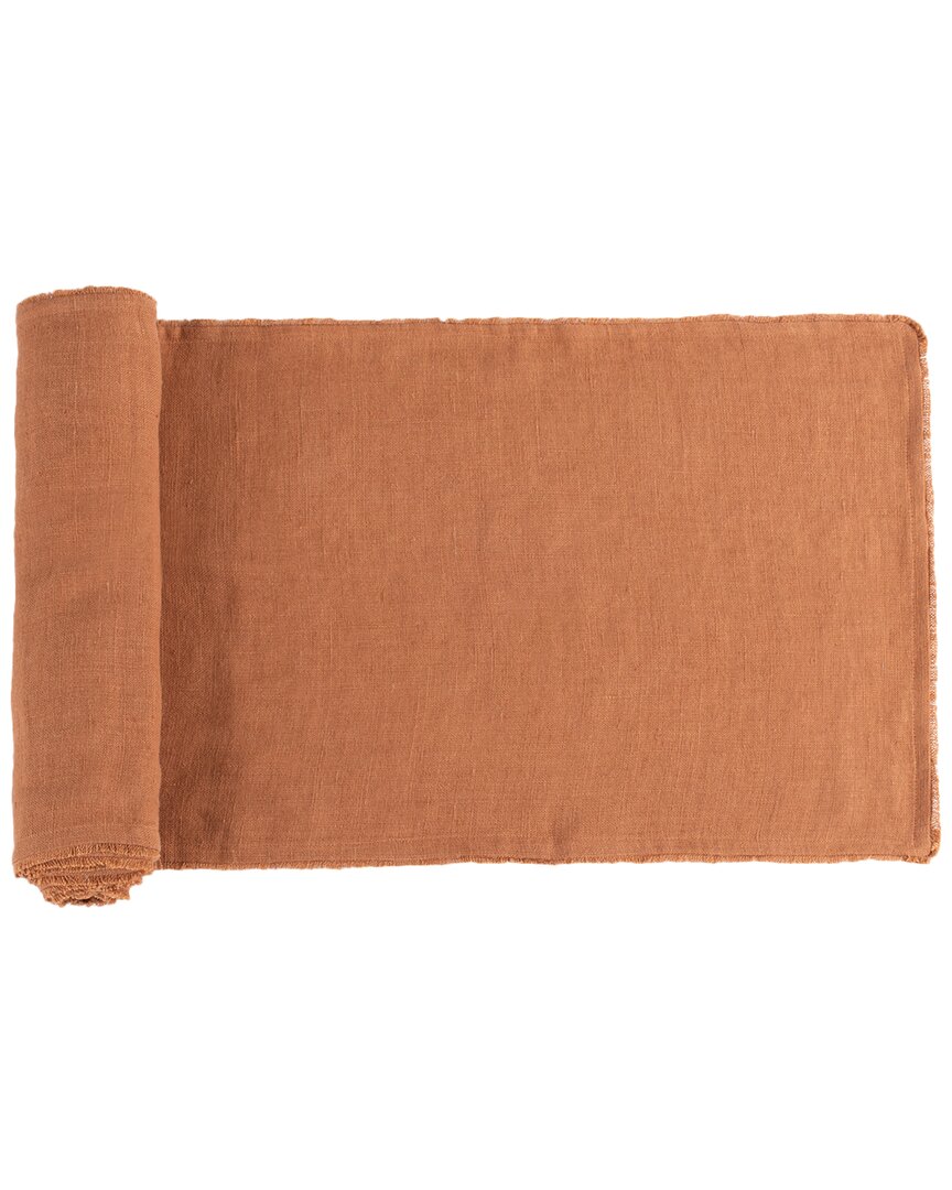 Amity Home Ranier 108in Linen Table Runner