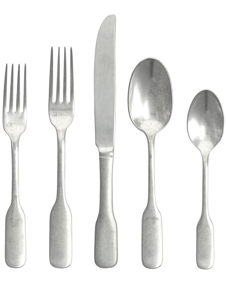 Fortessa Ashton 20-piece Place Setting In Silver