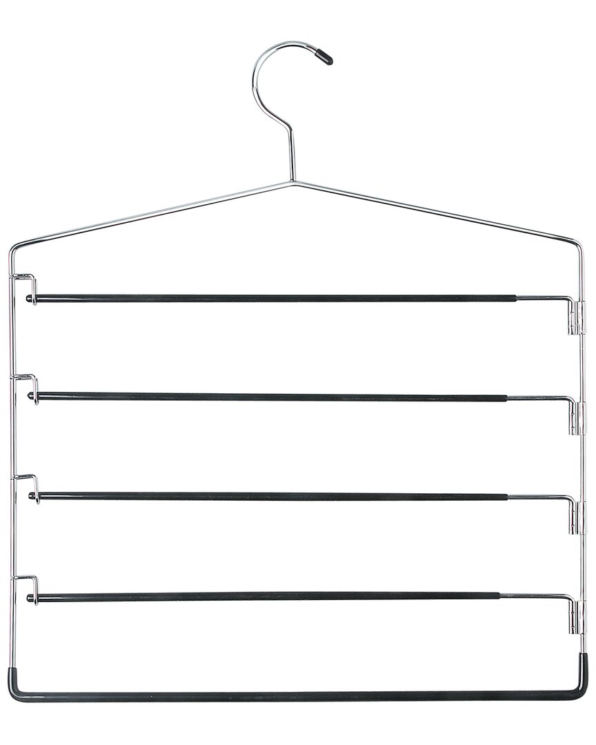 Honey-can-do Set Of 2 5-tier Swing Arm Pant Hangers