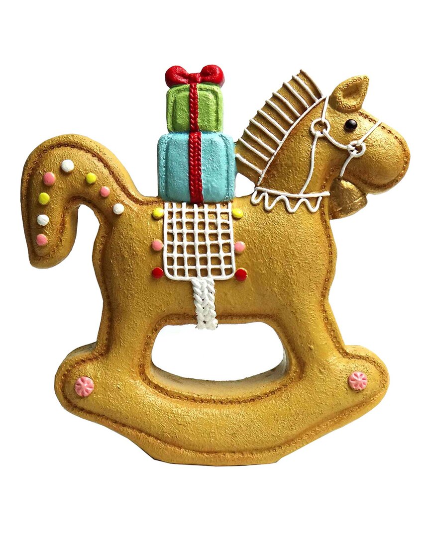 Shop Northlight 7.25in Gingerbread Tabletop Rocking Horse Cookie