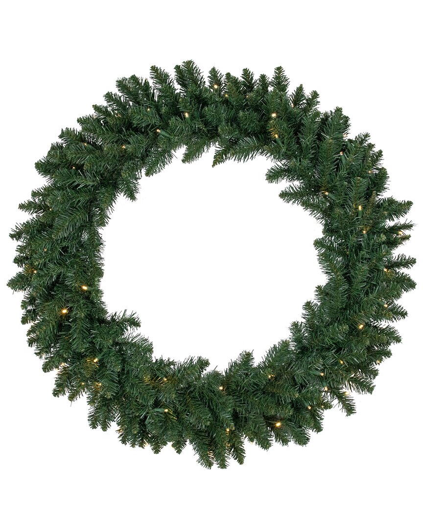 Northlight Pre-lit Buffalo Fir Artificial Christmas Wreath
