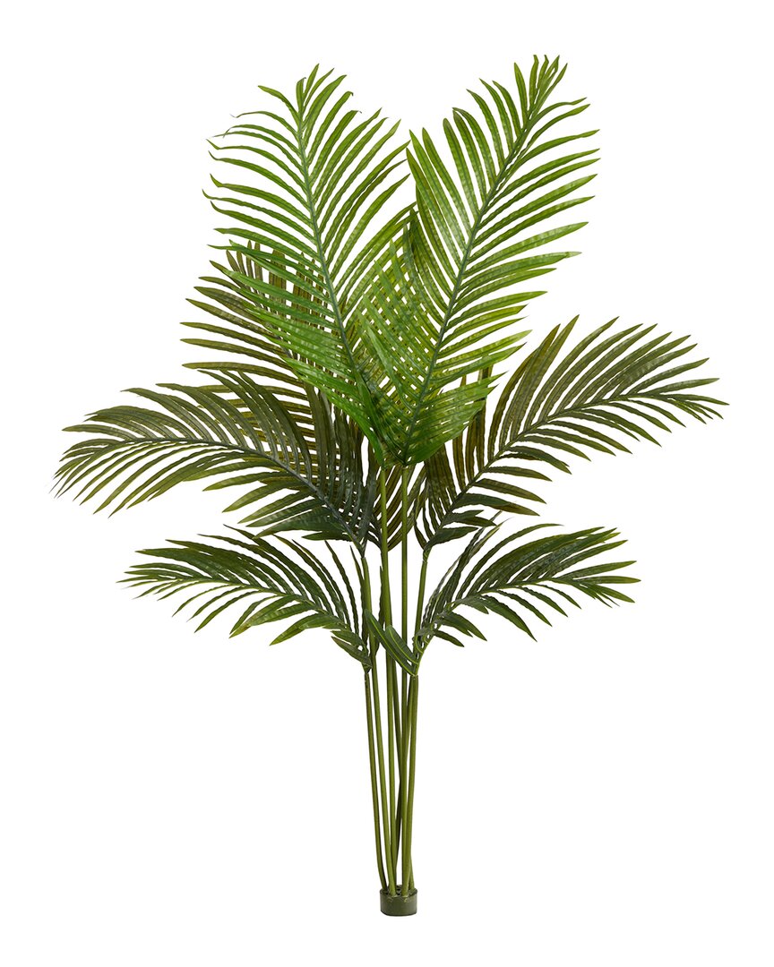 Nearly Natural 4ft Artificial Paradise Palm Tree In Green