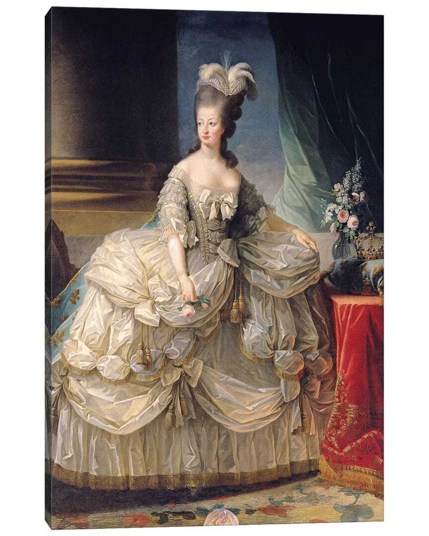 Icanvas Marie Antoinette Queen Of France 1779 By Elisabeth Louise Vigee Le Brun Wall  Art