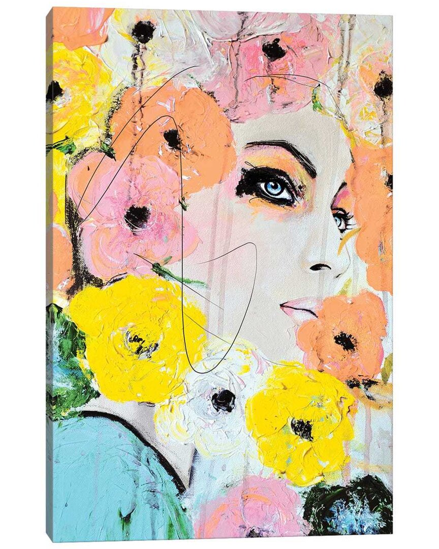 Icanvas Collide By Leigh Viner Wall Art