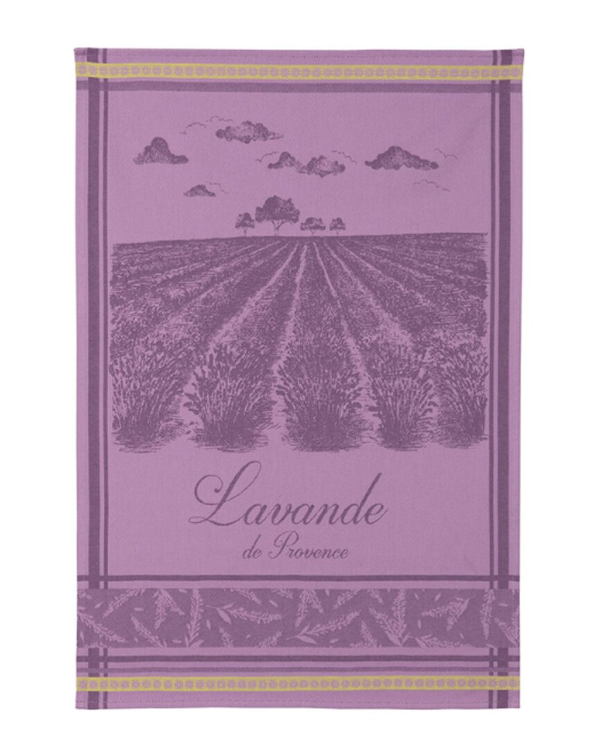 Coucke Set Of 2 Lavender Fields Tea Towels