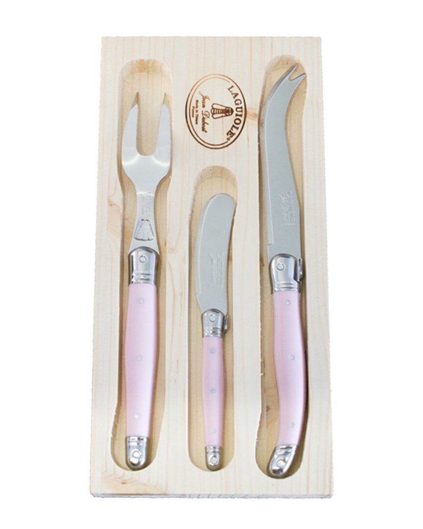 Jean Dubost Laguiole 3pc Cheese Set
