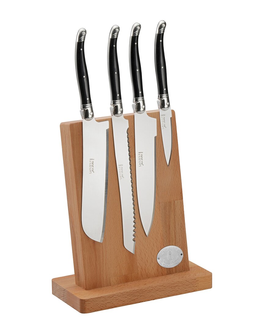 Jean Dubost Laguiole Kitchen 4pc Knife Set