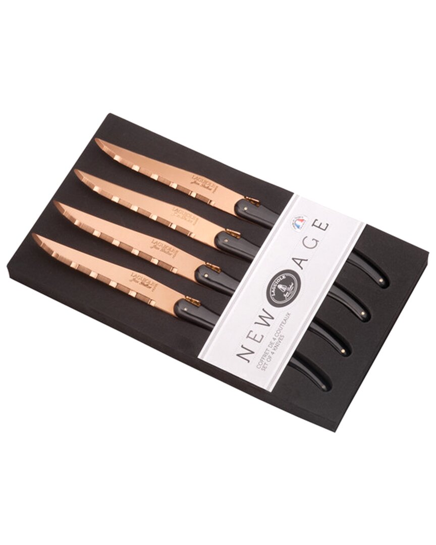 Jean Dubost New Age 4pc Steak Knife Set