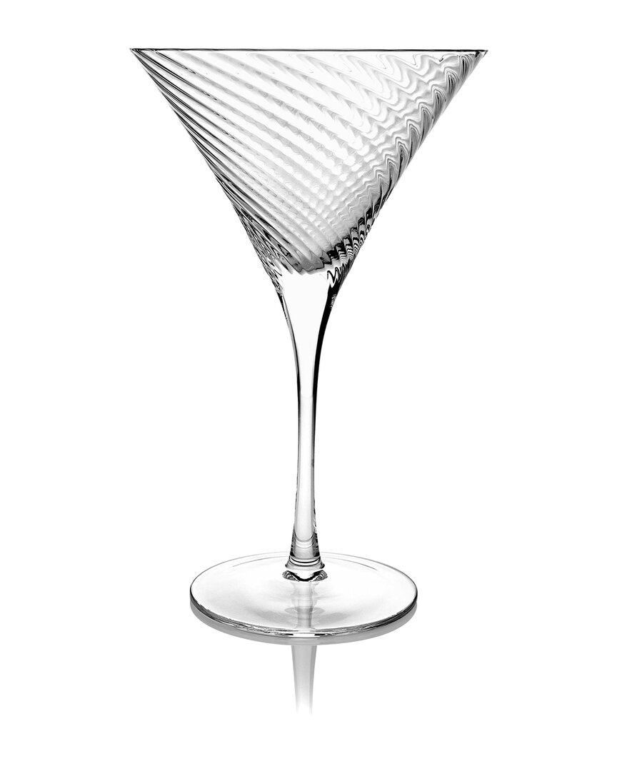 Godinger Set Of 4 Infinity Martini Glasses