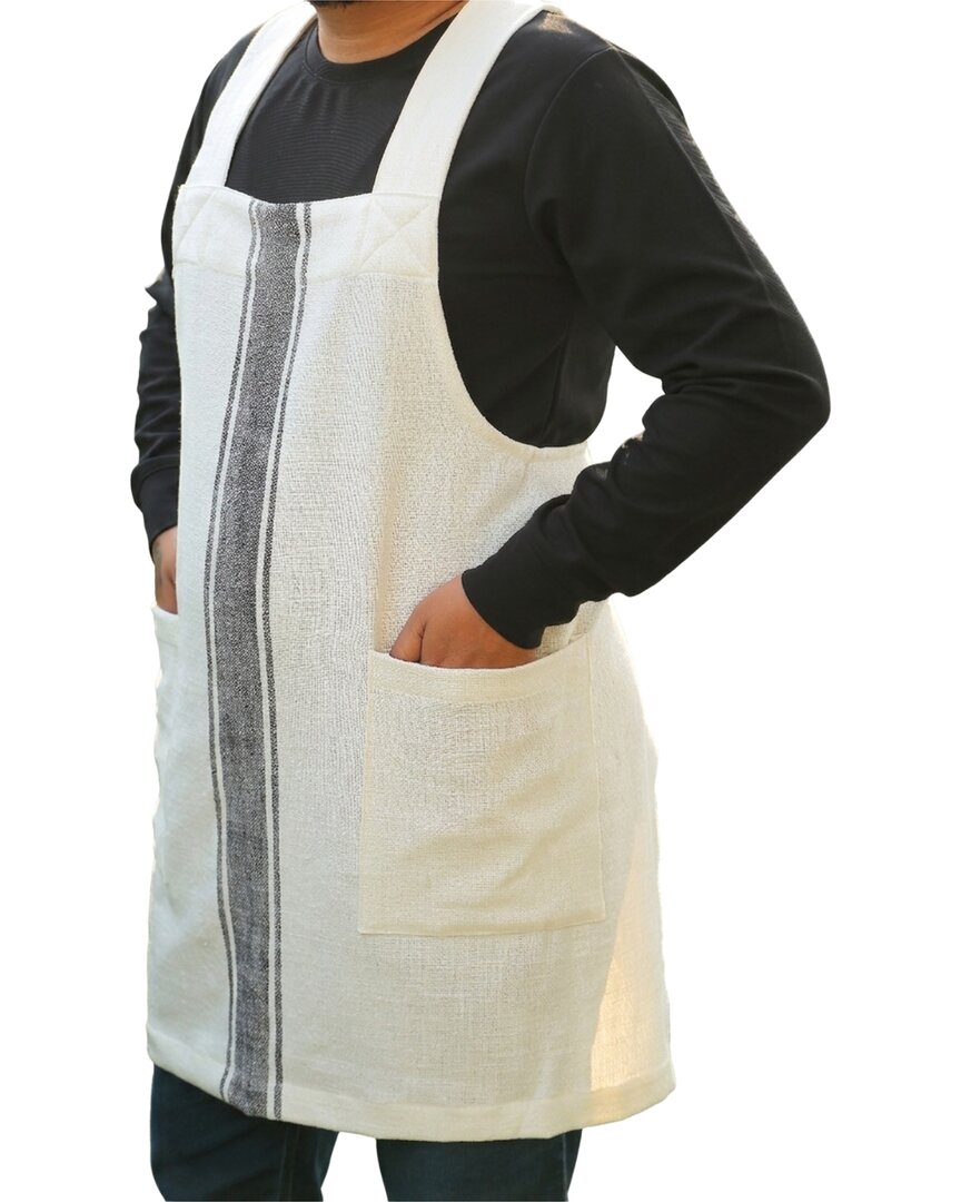 Sur La Table Kitchen Essentials Smock Apron In White