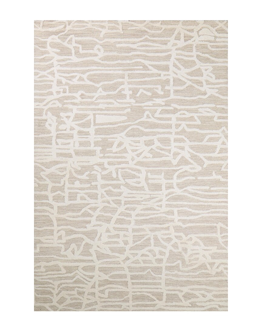 Bashian Rugs Bashian Verona Nilito Wool Area Rug In Beige