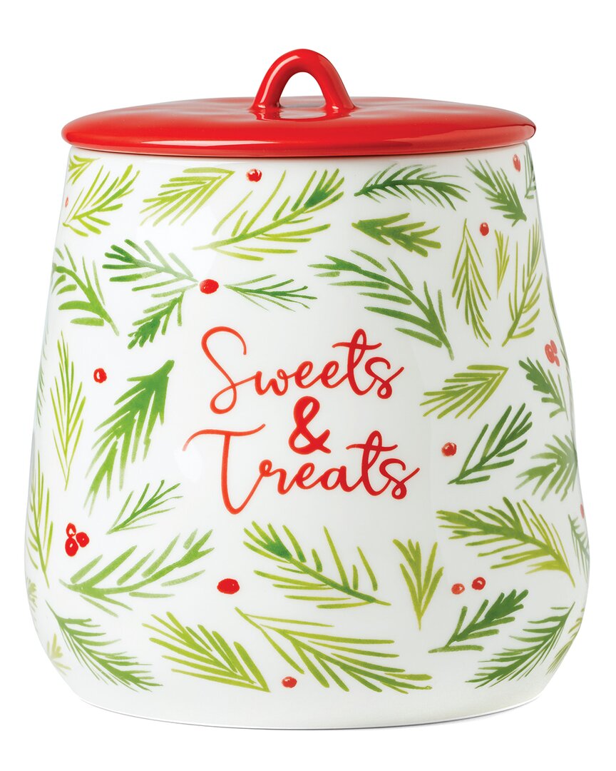 Shop Lenox Bayberry Cookie Jar In Red