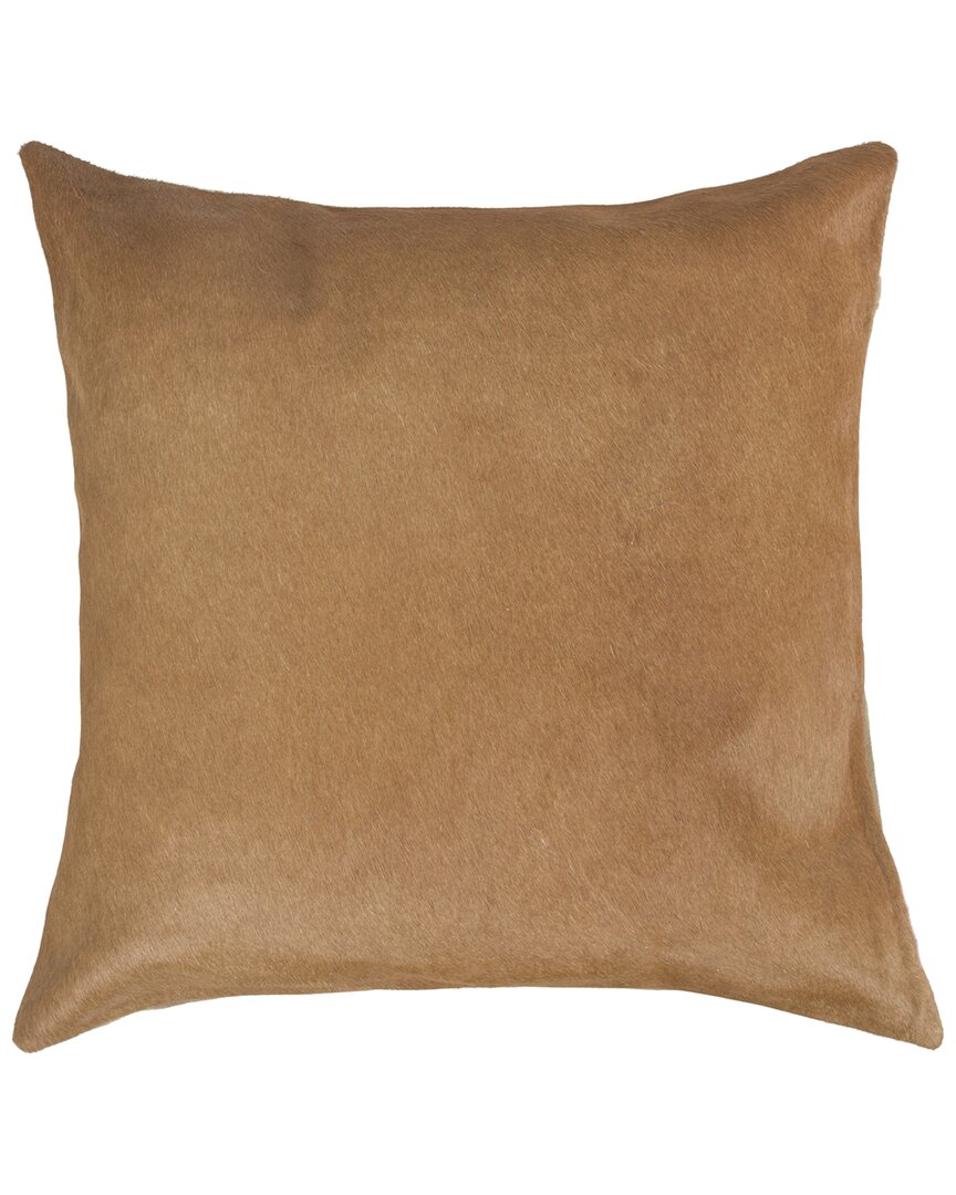 Natural Group Torino Cowhide Pillow In Brown
