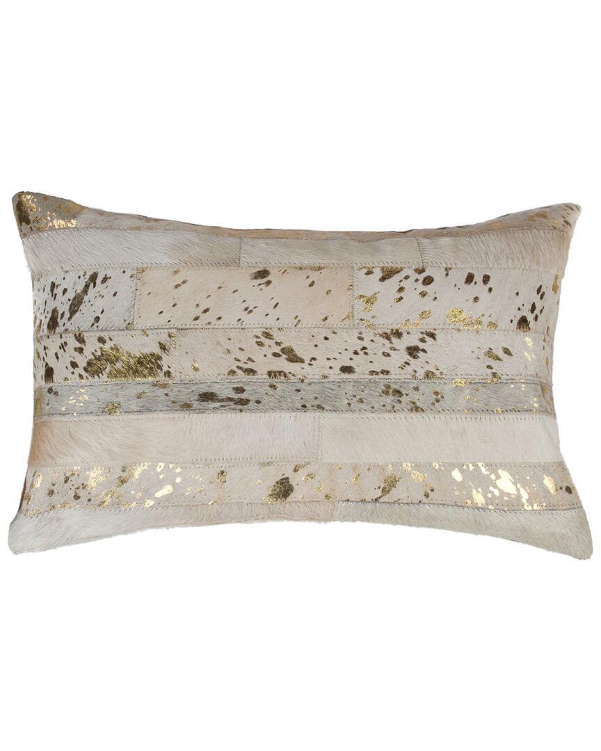 Natural Group Torino Madrid Pillow In Gold