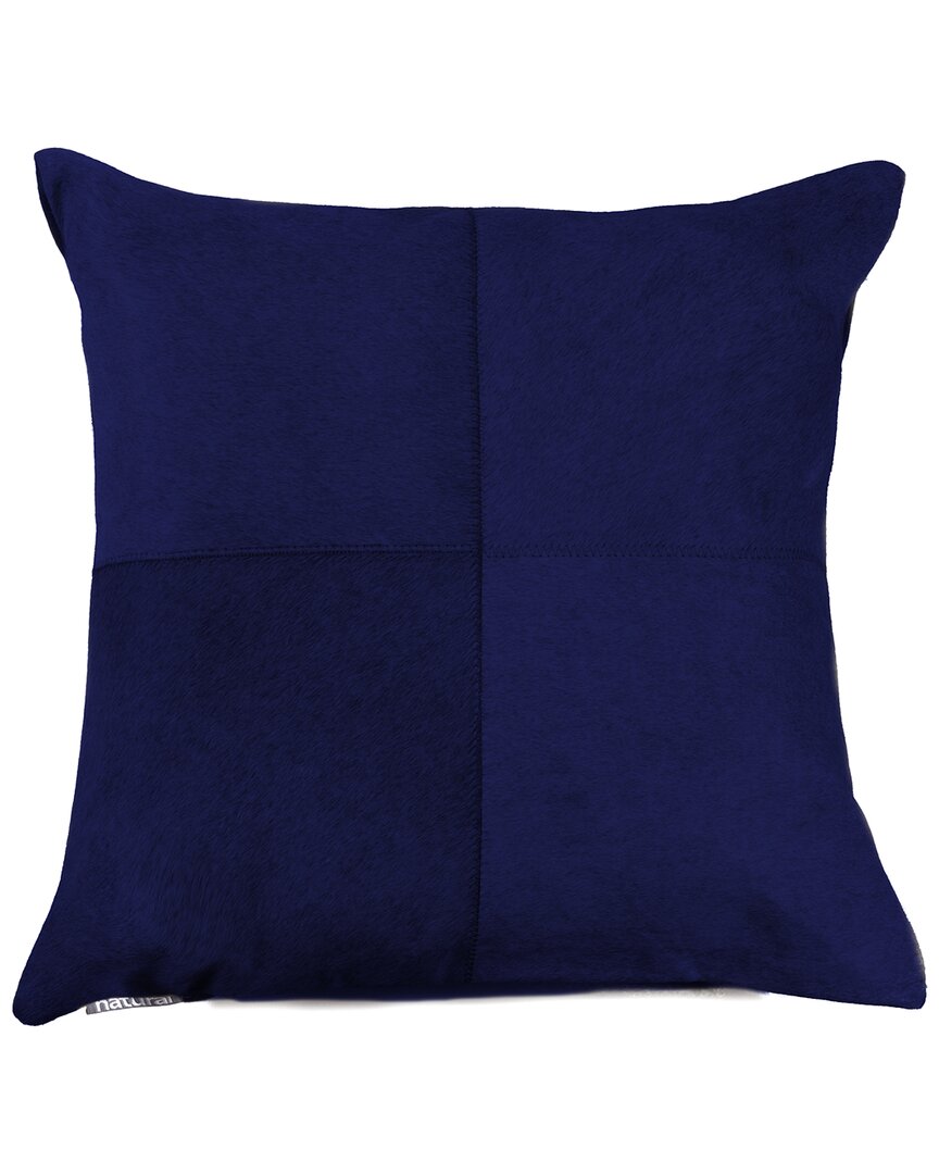 Natural Group Torino Quattro Pillow In Blue