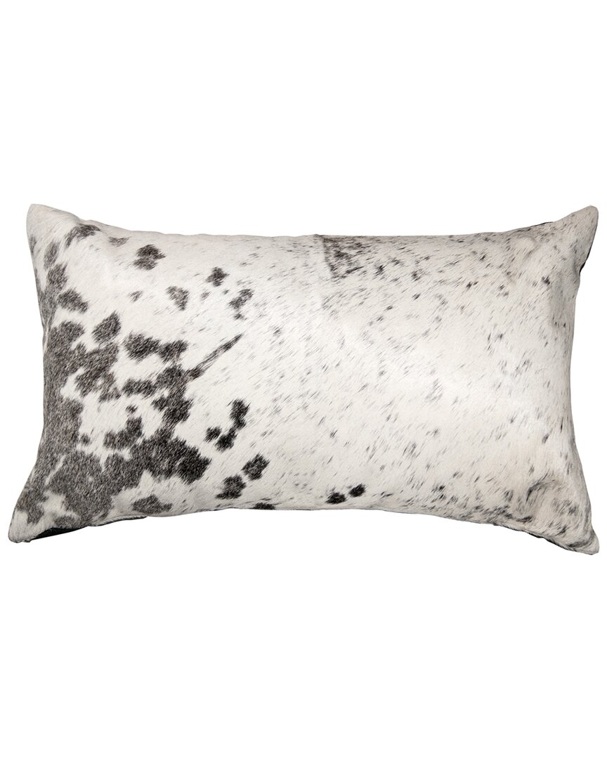 Natural Group Torino S & P Cowhide Pillow In Grey