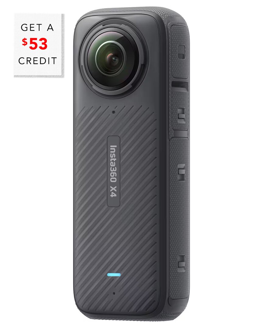 Insta360 360 Degree Action Camera With $53 Credit In Black