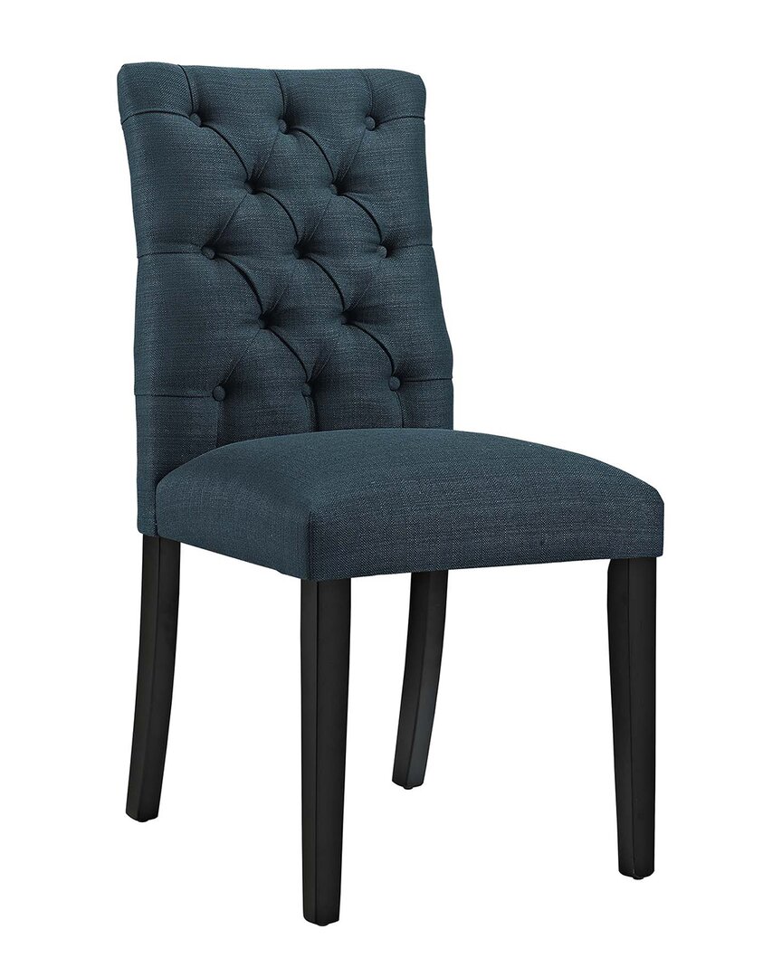 Shop Modway Duchess Parsons Upholstered Fabric Dining Side Chair
