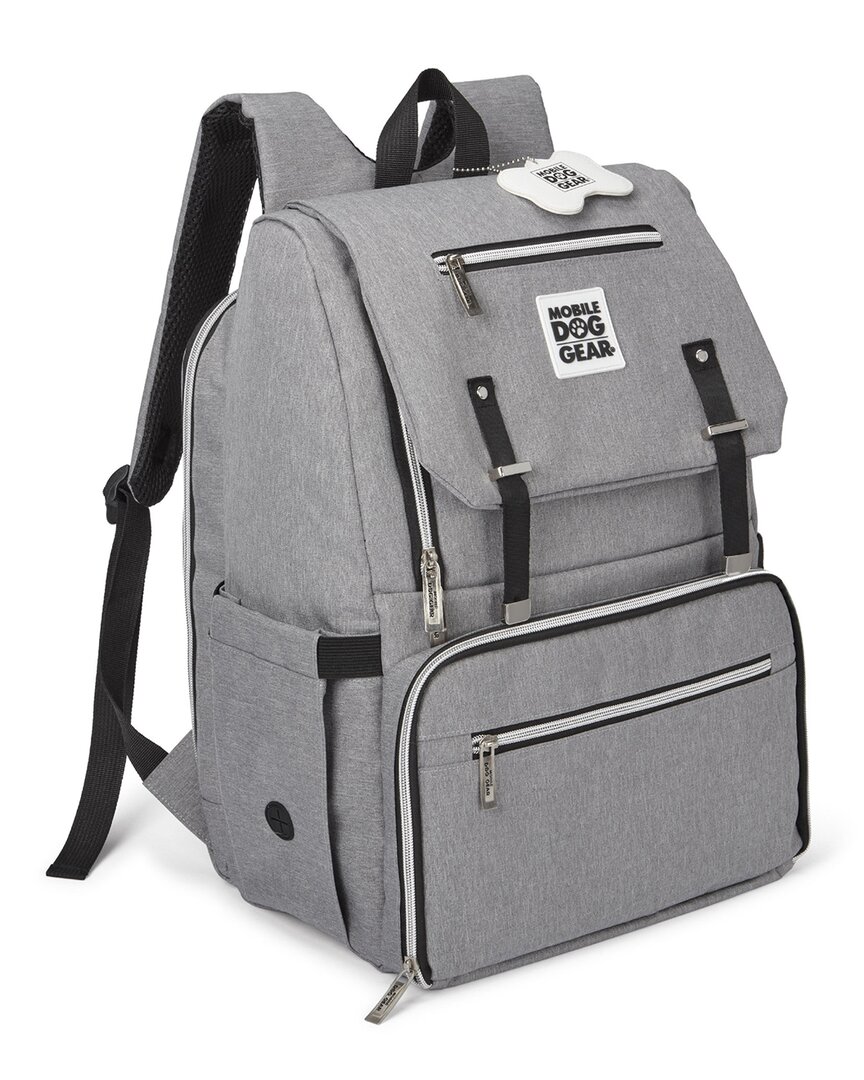 Mobile Dog Gear Ultimate Week Away Backpack In Gray