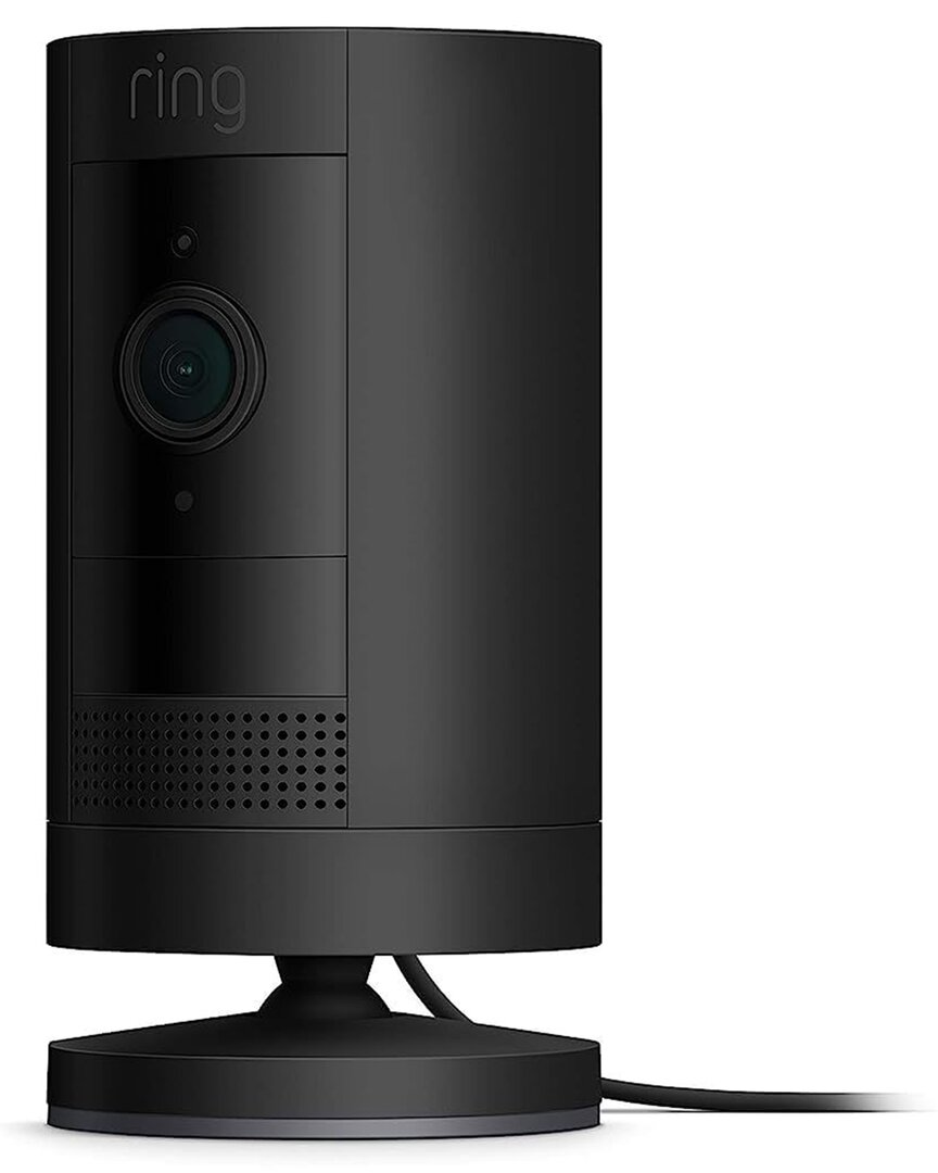 Ring Stick Up Cam Plug-in In Black