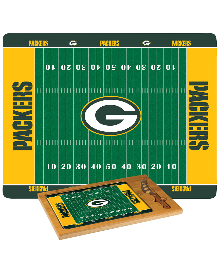 Picnic Time 3pc Green Bay Packers Icon Cheese Set
