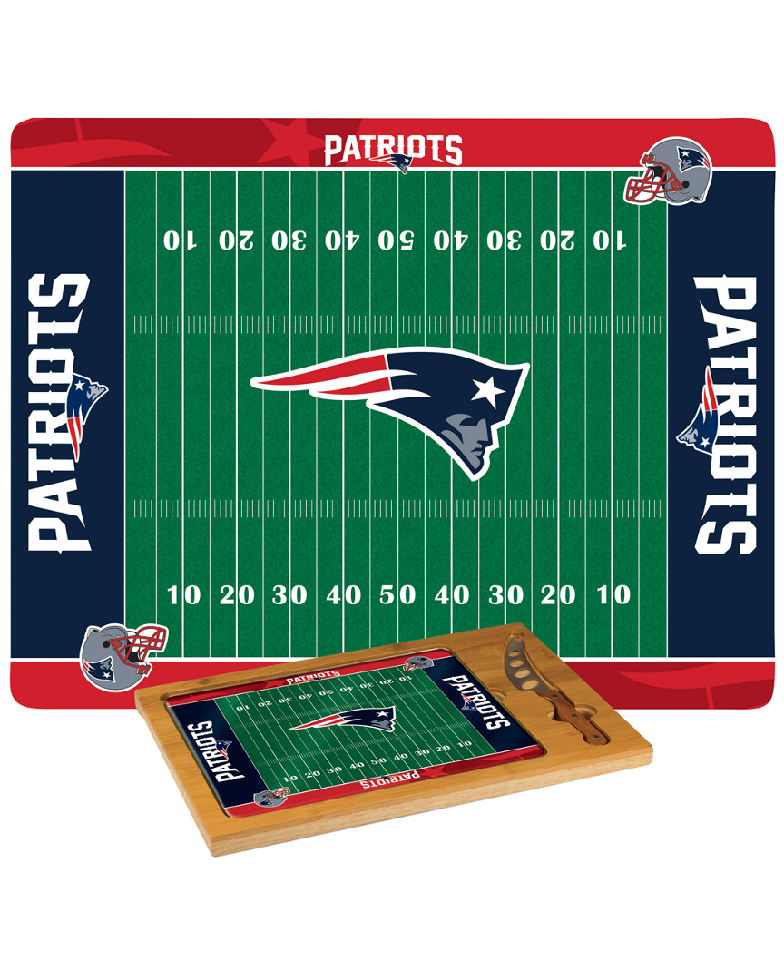 Picnic Time 3pc New England Patriots Icon Cheese Set
