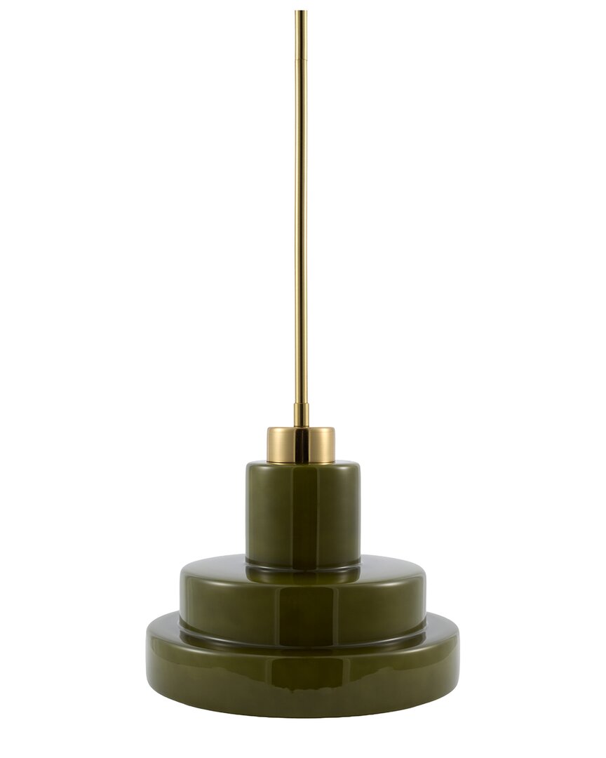 Livabliss Surya Julep Accent Table Lamp In Green