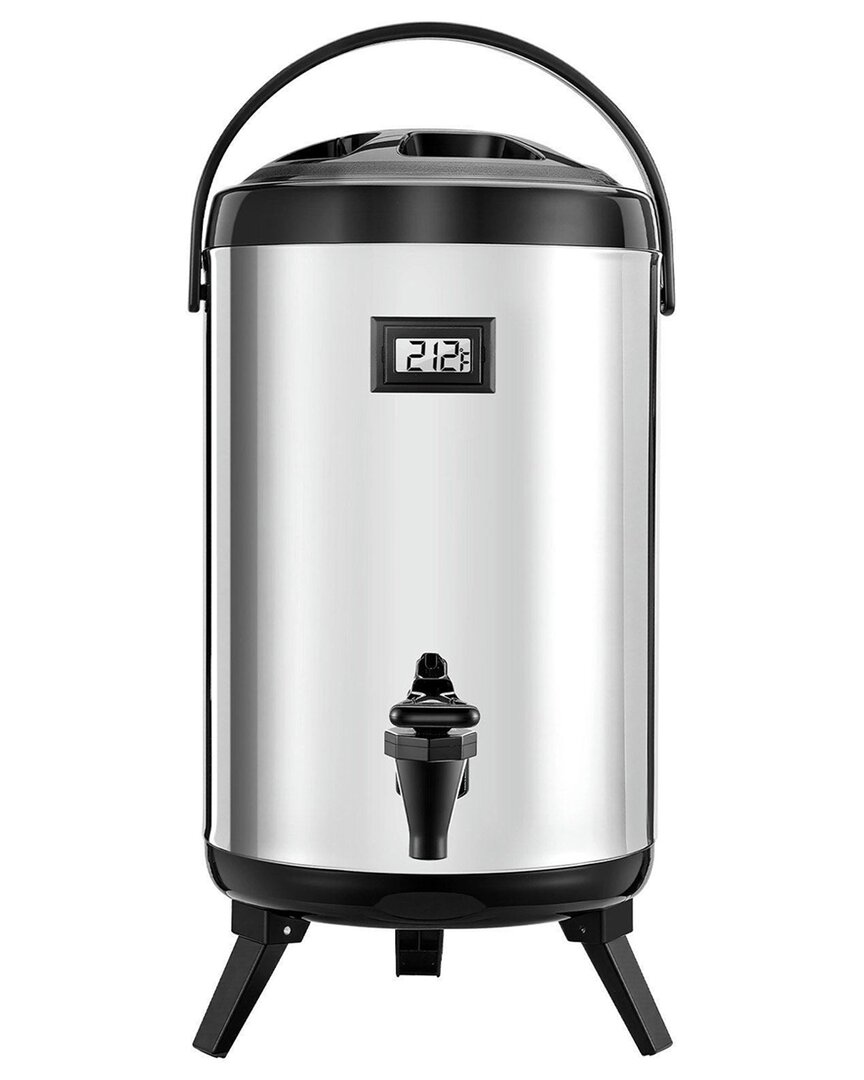 Vevor 2 Gal Stainless Steel Insulated Beverage Dispenser