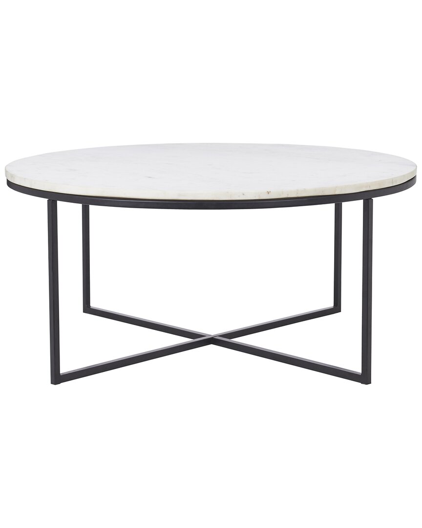 Renwil Livia Coffee Table In White