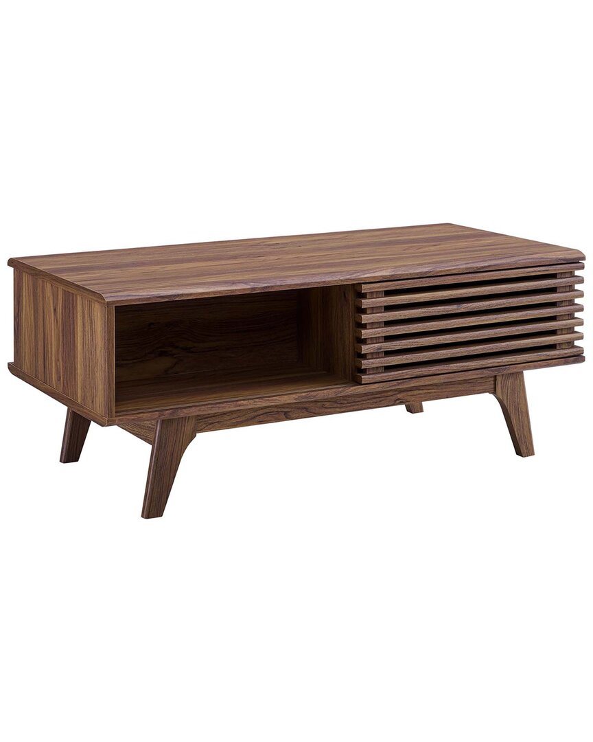 Modway Render Coffee Table In Brown