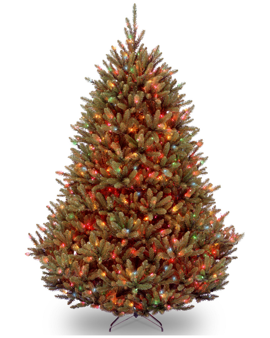 National Tree Company 7.5ft Natural Fraser Medium Fir Hinged Tree