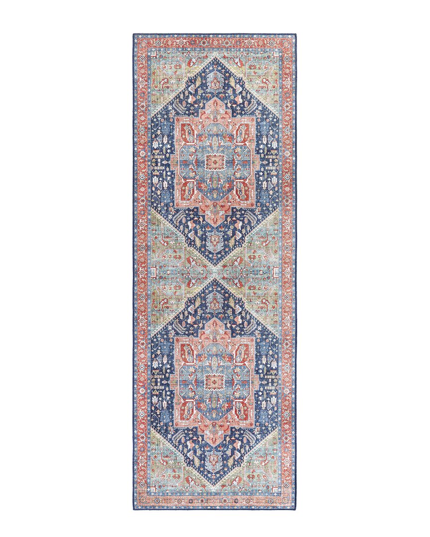 Surya Iris Traditional Rug In Navy