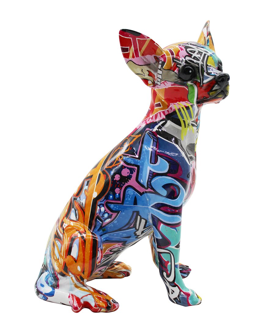 Shop Interior Illusions Plus Street Art Chihuahua 10.25in Tall In Multicolor