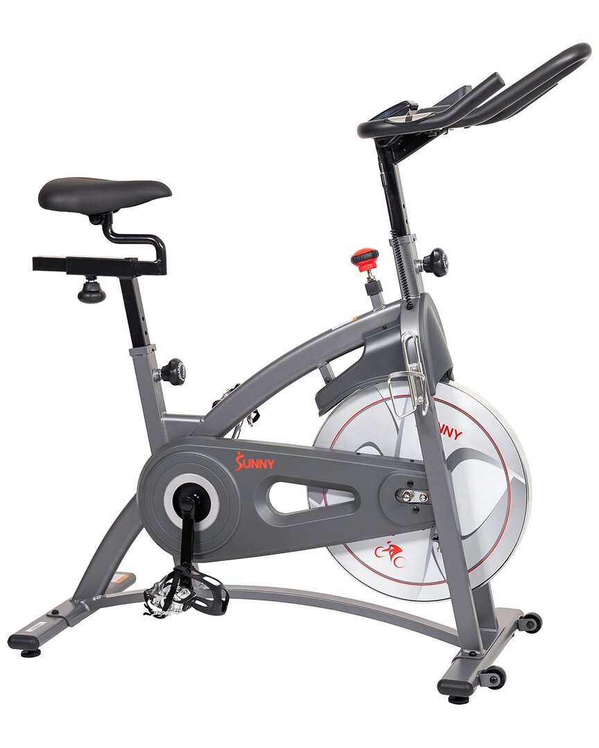 Sunny Health & Fitness Endurance Belt Drive Magnetic Indoor Cycle Bike In Steel