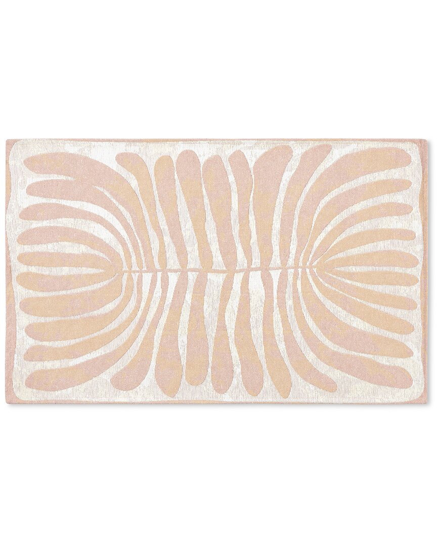 Shop Town & Country Luxe Everwashª Woven Matisse Cutout Multi-use Decorative Rug In Taupe