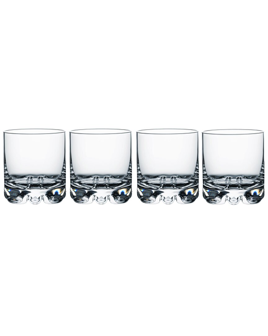 Orrefors Erik Set Of 4 Old Fashioned Glasses