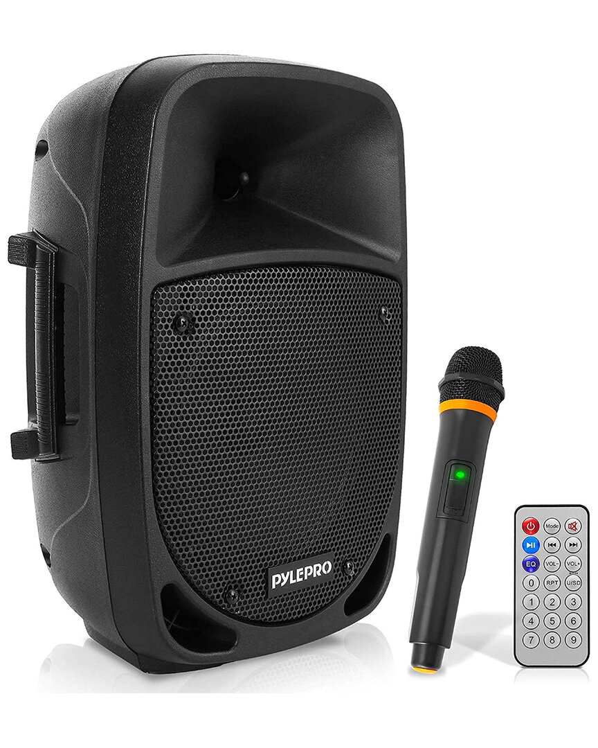 Pyle Home Bluetooth Speaker And Microphone In Black